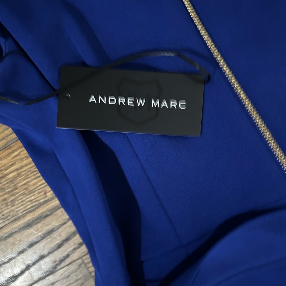Andrew Marc Vibrant Blue Jumpsuit - Picture 8 of 8